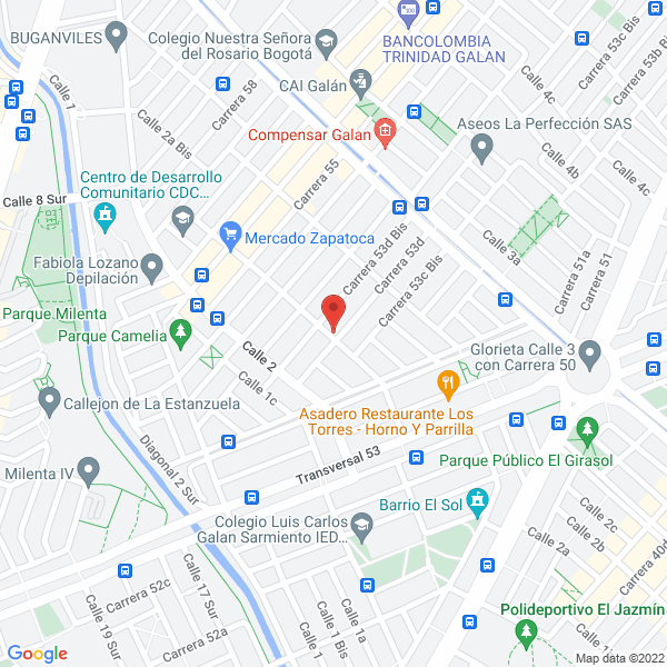 Mapa de Yassell S.A.S.
