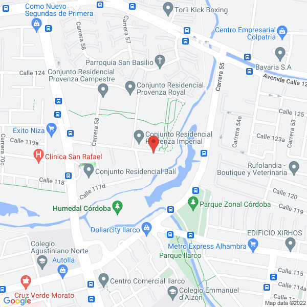 Mapa de Jerome Zelaznog S.A.S.