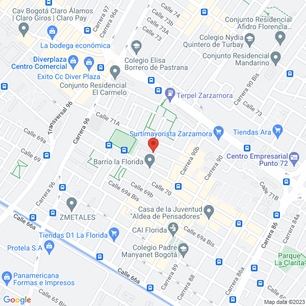 Mapa de Soluciones Informaticas Y Eléctricas S.A.S.
