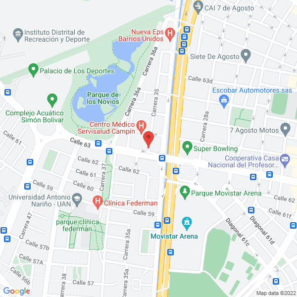 Mapa de Colombia Gourmet S.A.S