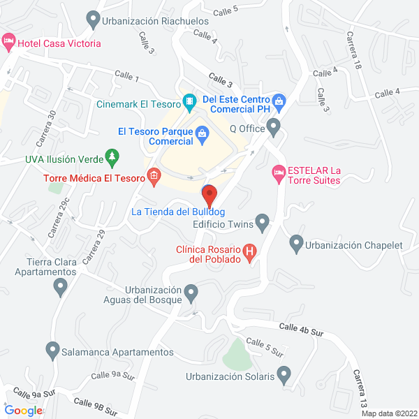 Mapa de Promotora Civilcon S.A.S.
