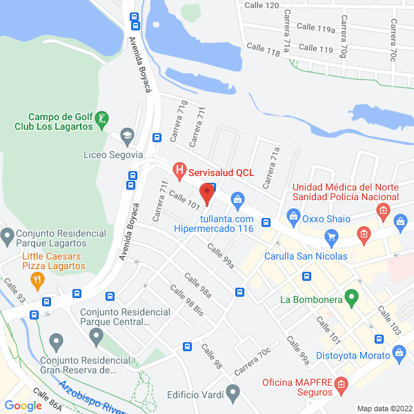 Mapa de Street Marketing Sport S.A.S.