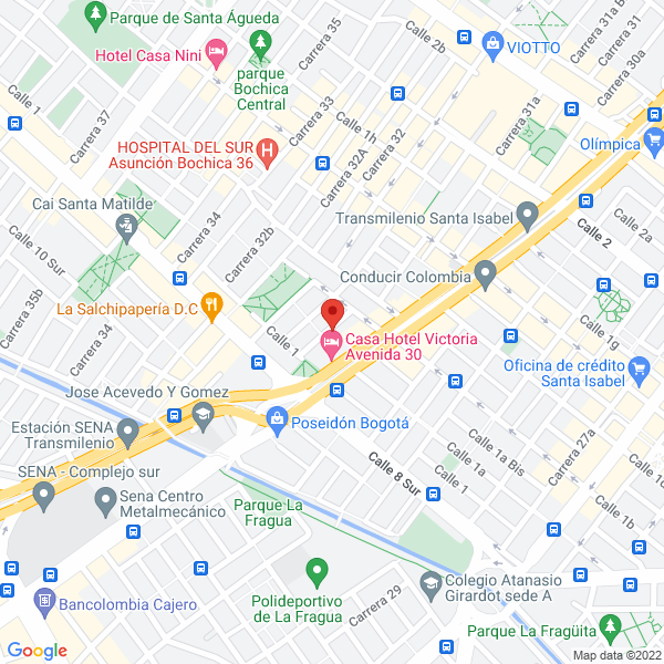 Mapa de Gv Calderas S.A.S