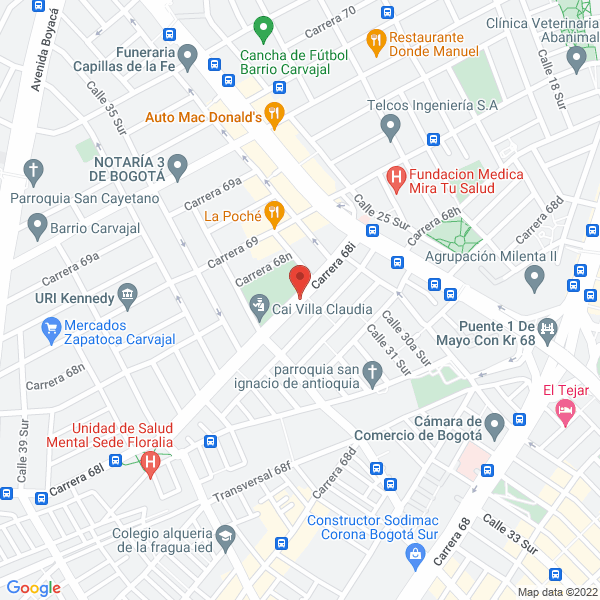 Mapa de Servi Proveer S.A.S.