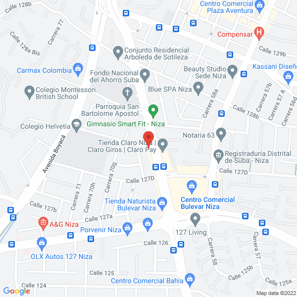 Mapa de Silva Cruz Y Cía. S. En C.