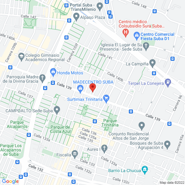 Mapa de Ingran Cp Comercial S.A.S.