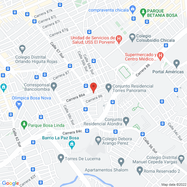 Mapa de Monserratt S.A.S.