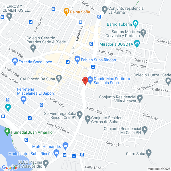 Mapa de Herrafer Ferretería Ltda.