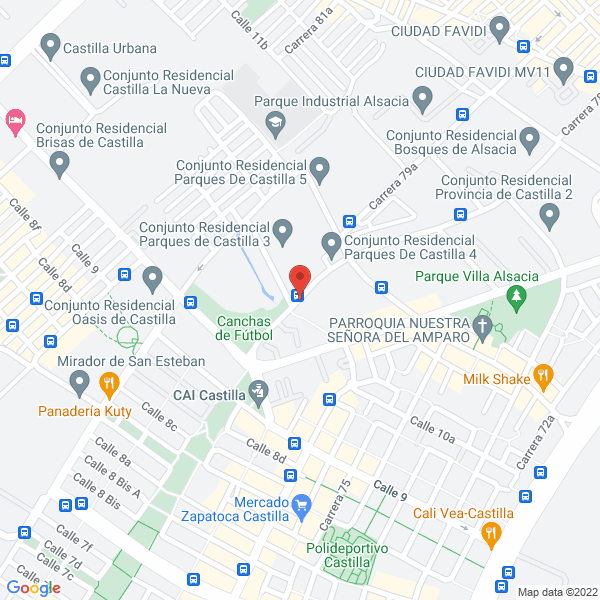 Mapa de Logística Amarilla J.G. S.A.S.