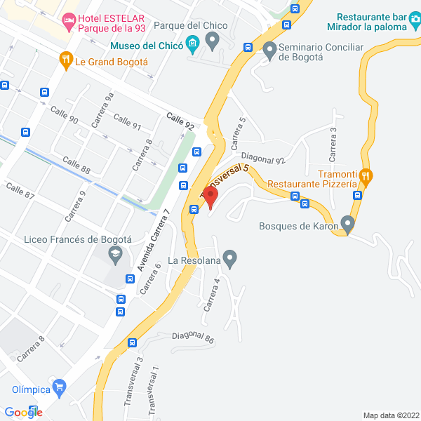 Mapa de Agro - Repuestos Vec - S.A.S.
