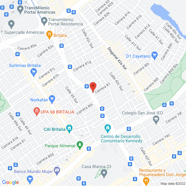Mapa de El Eden Ceramico S.A.S.