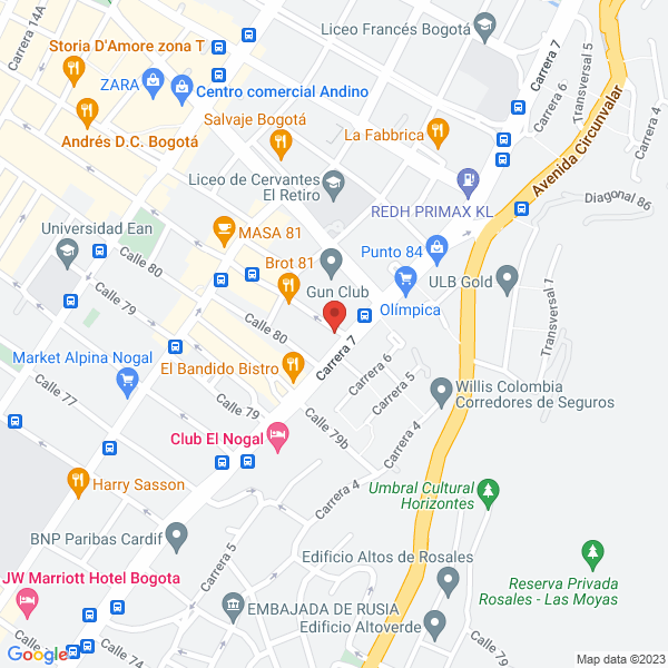 Mapa de Gestionamos Para Educar S.A.S.