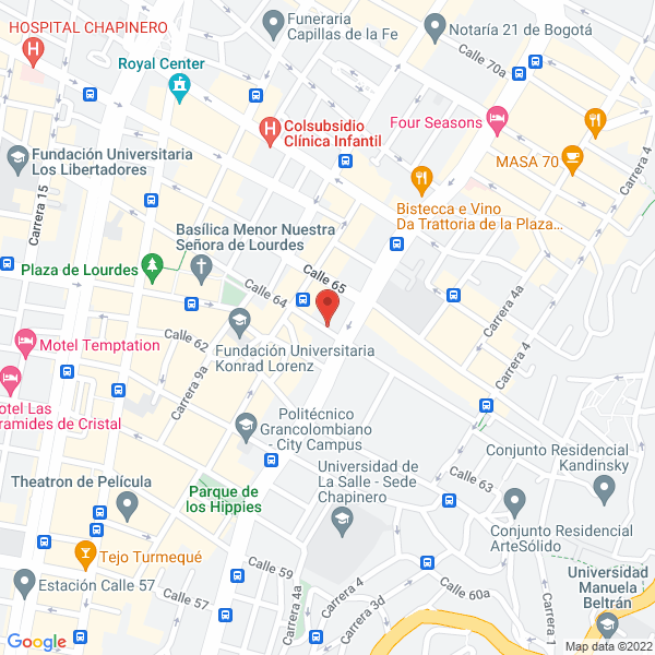 Mapa de Grupo Bernotal E.U.
