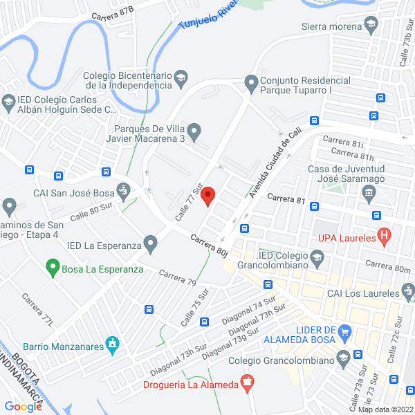 Mapa de Lm Eléctricos S.A.S.
