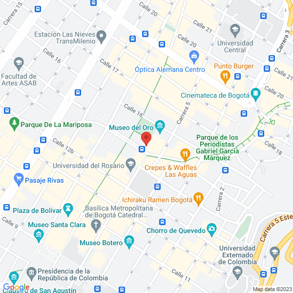 Mapa de Grupo Galvis Avila Consultoría & Marcas Asociadas Inprix S.A.S.