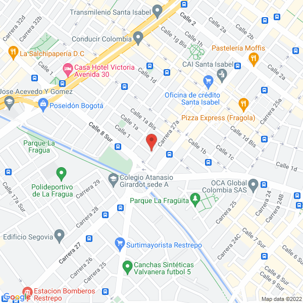 Mapa de Auto Líneas Las Acacias Ltda.