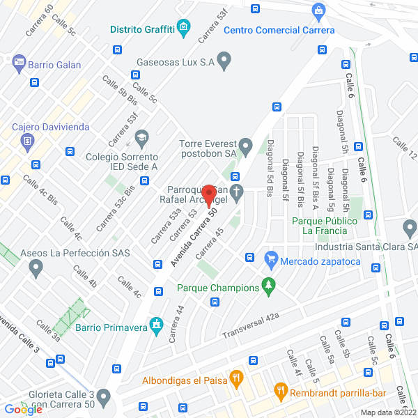 Mapa de Cart Segurity Jalo S.A.S.