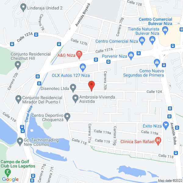 Mapa de Surikato Diseño S.A.S.