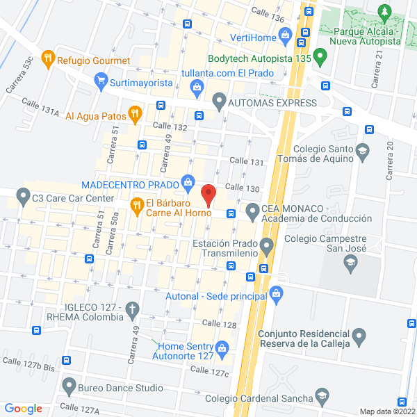 Mapa de Ideamaq Ingeniería Y Equipos S.A.S.