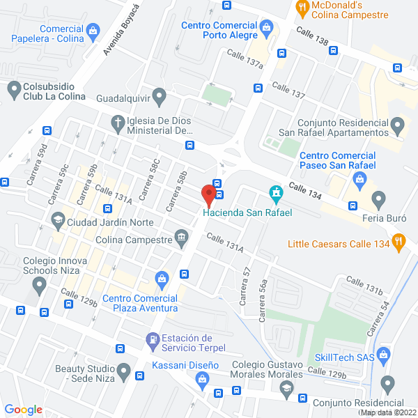Mapa de S&Y Servicios Integrales S.A.S.