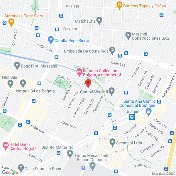 Mapa de Florina Pot S.A.S.
