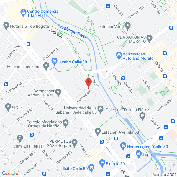 Mapa de Comercializamos La Florida S.A.S.
