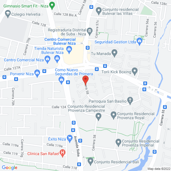 Mapa de Grupo Bgp S.A.S.