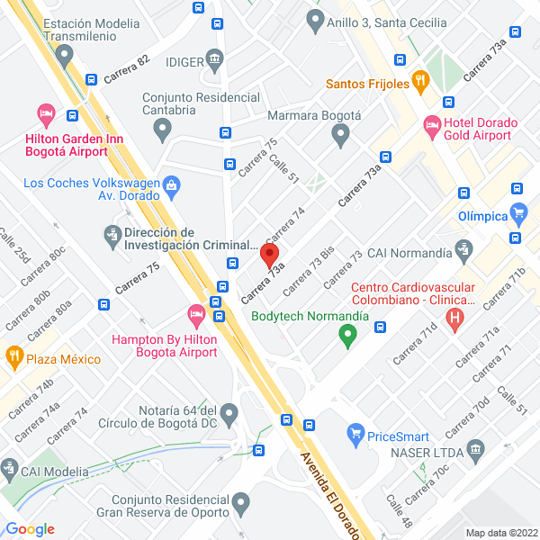 Mapa de Sound & Lighting S.A.S.