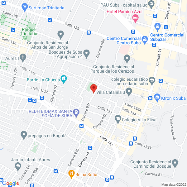 Mapa de Feg Ingeniería S.A.S.