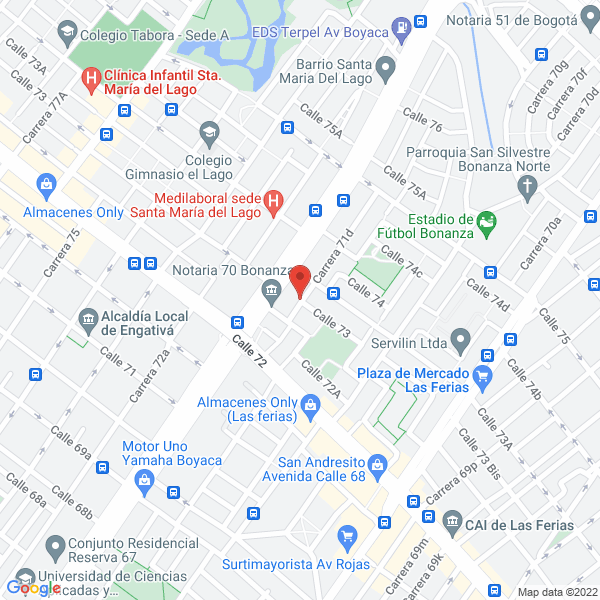 Mapa de Edcan Holding Group S.A.S.