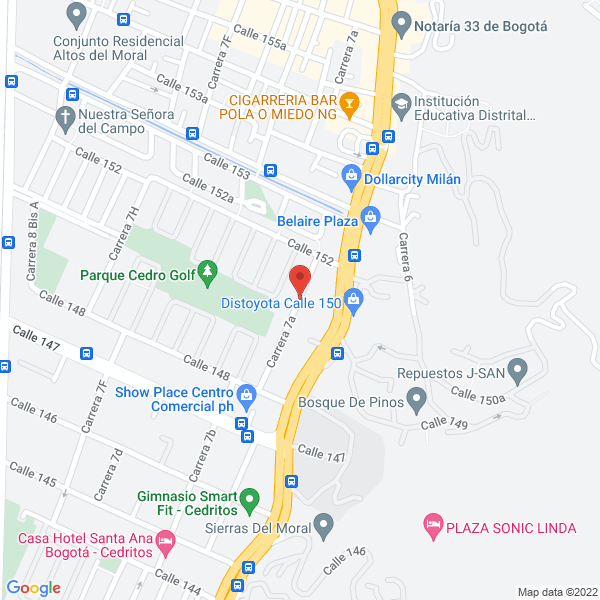 Mapa de El Obrador Cocina Artesana S.A.S.