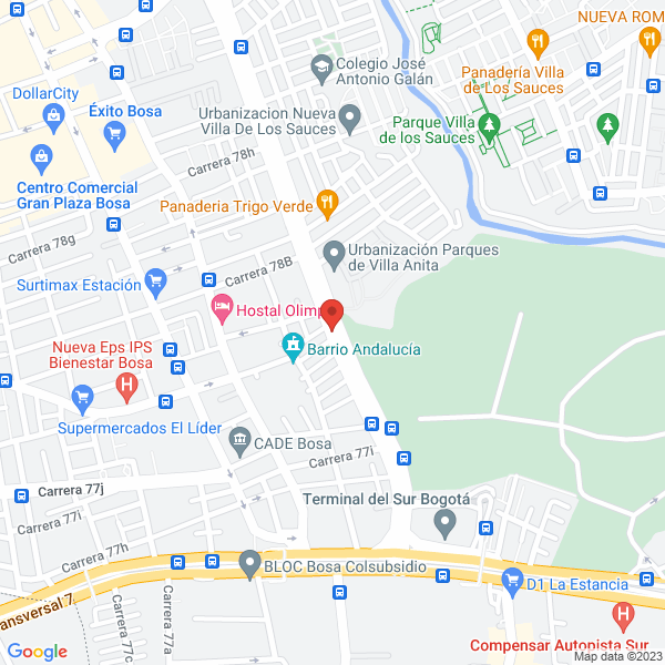 Mapa de Maquifilters And Parts S.A.S.