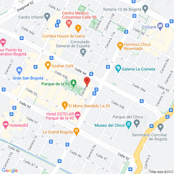 Mapa de Macondo Entertainment Group S.A.S.