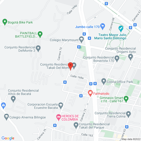 Mapa de Renasser Alimentos S.A.S.