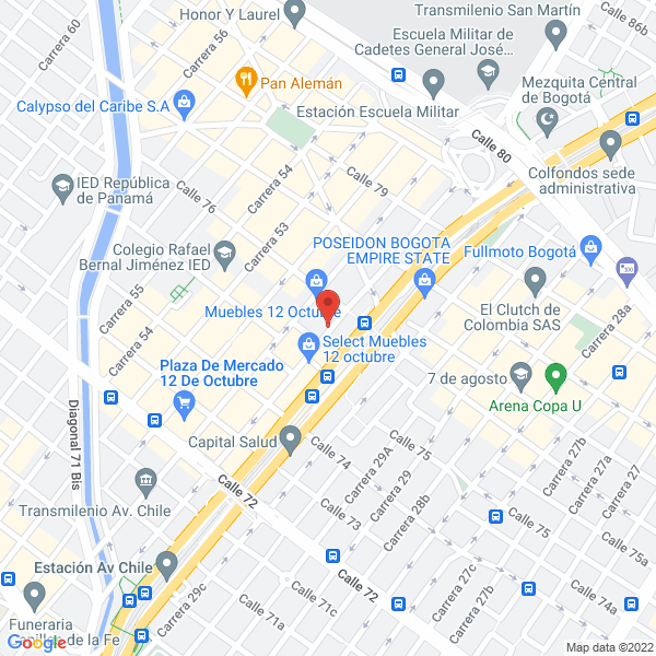 Mapa de Dnc San Diego S.A.S.