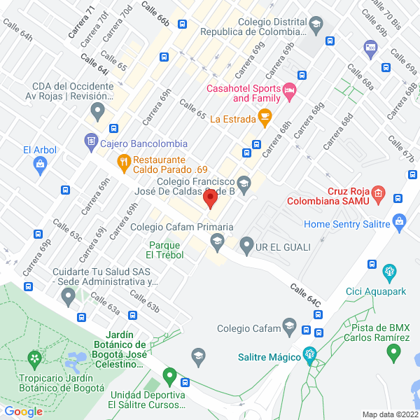 Mapa de Jb Comercializadora Nacional S.A.S.
