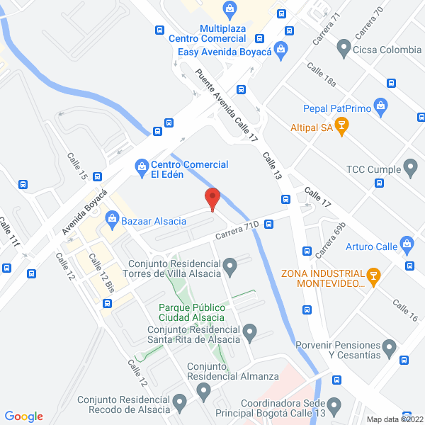 Mapa de Vietour Colombia S.A.S.