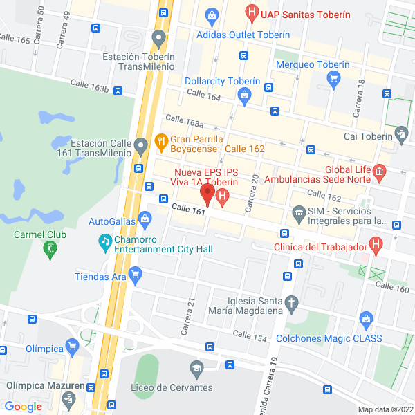 Mapa de Ferrecarpinteros S.A.S.