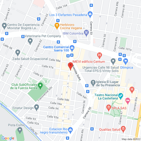 Mapa de Innatel Ltda.