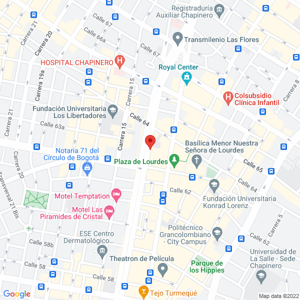 Mapa de Gamareléctricos J J S.A.S.