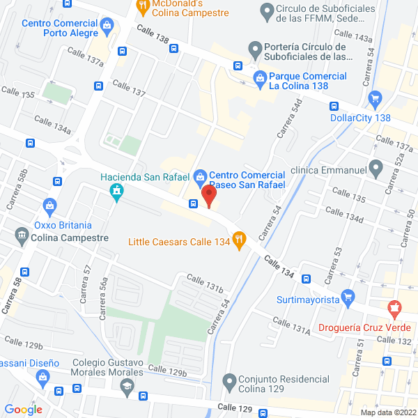 Mapa de Grupo Arte-Sano S.A.S.