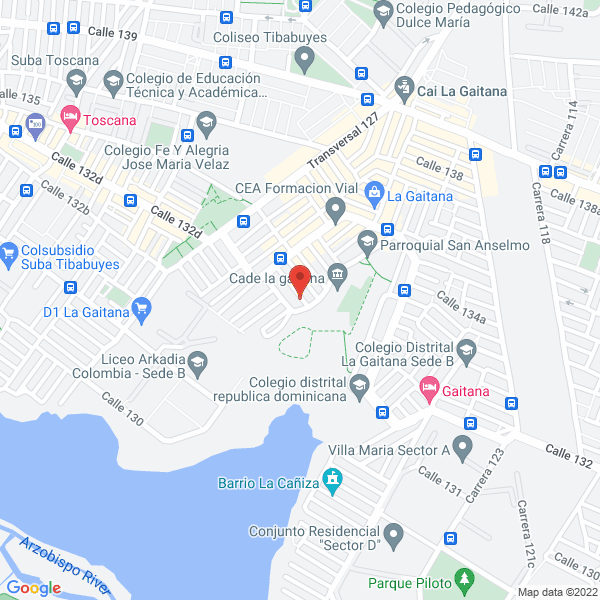 Mapa de King International S.A.S.