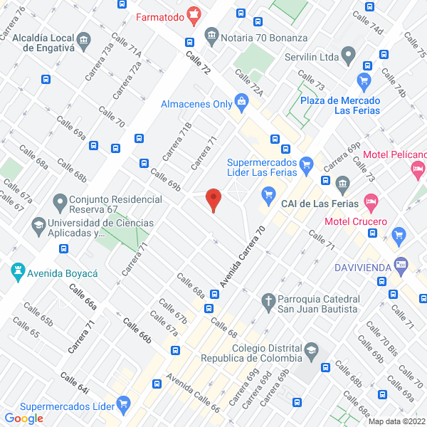 Mapa de Tecnorrass Ltda.