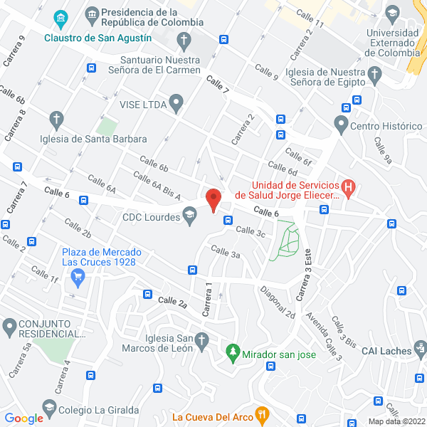 Mapa de Mc Ingeniería Eléctrica S.A.S.