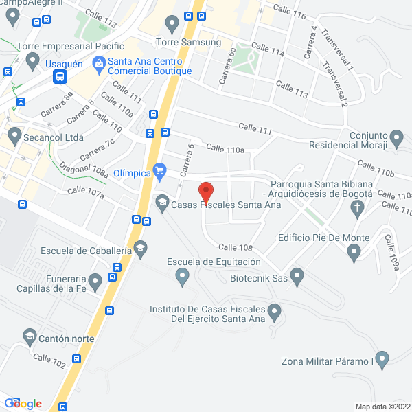 Mapa de Duque Nieto Galería S.A.S.