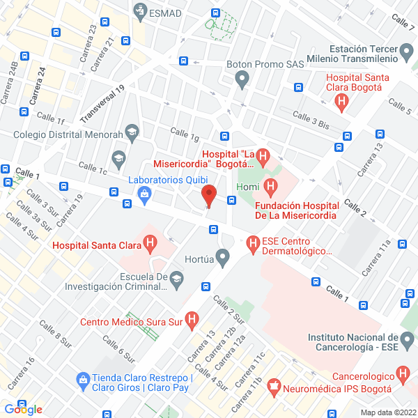 Mapa de F A B Ingeniería S.A.S.