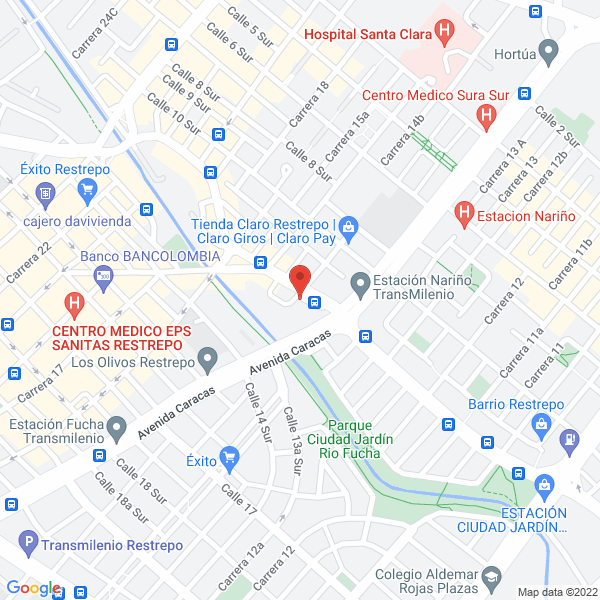 Mapa de Anfora S.A.S.