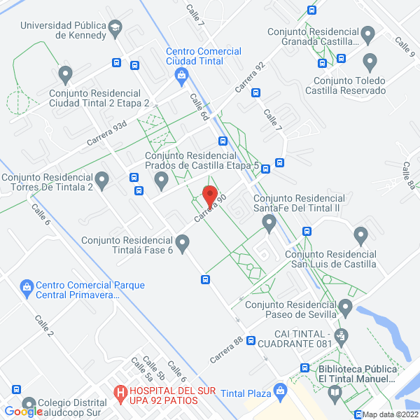 Mapa de Kuintaro S.A.S.
