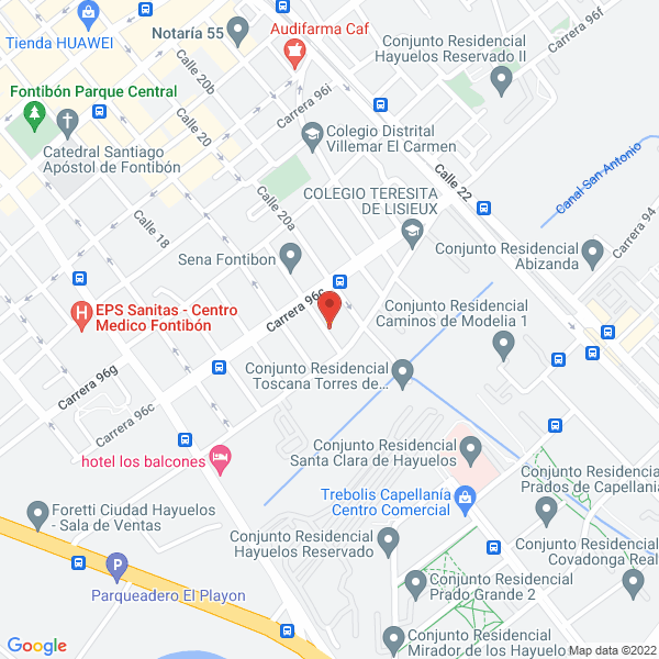 Mapa de Kfp Forwarders S.A.S.