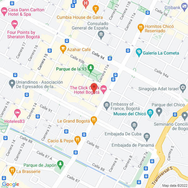 Mapa de Bistro Market S.A.S.